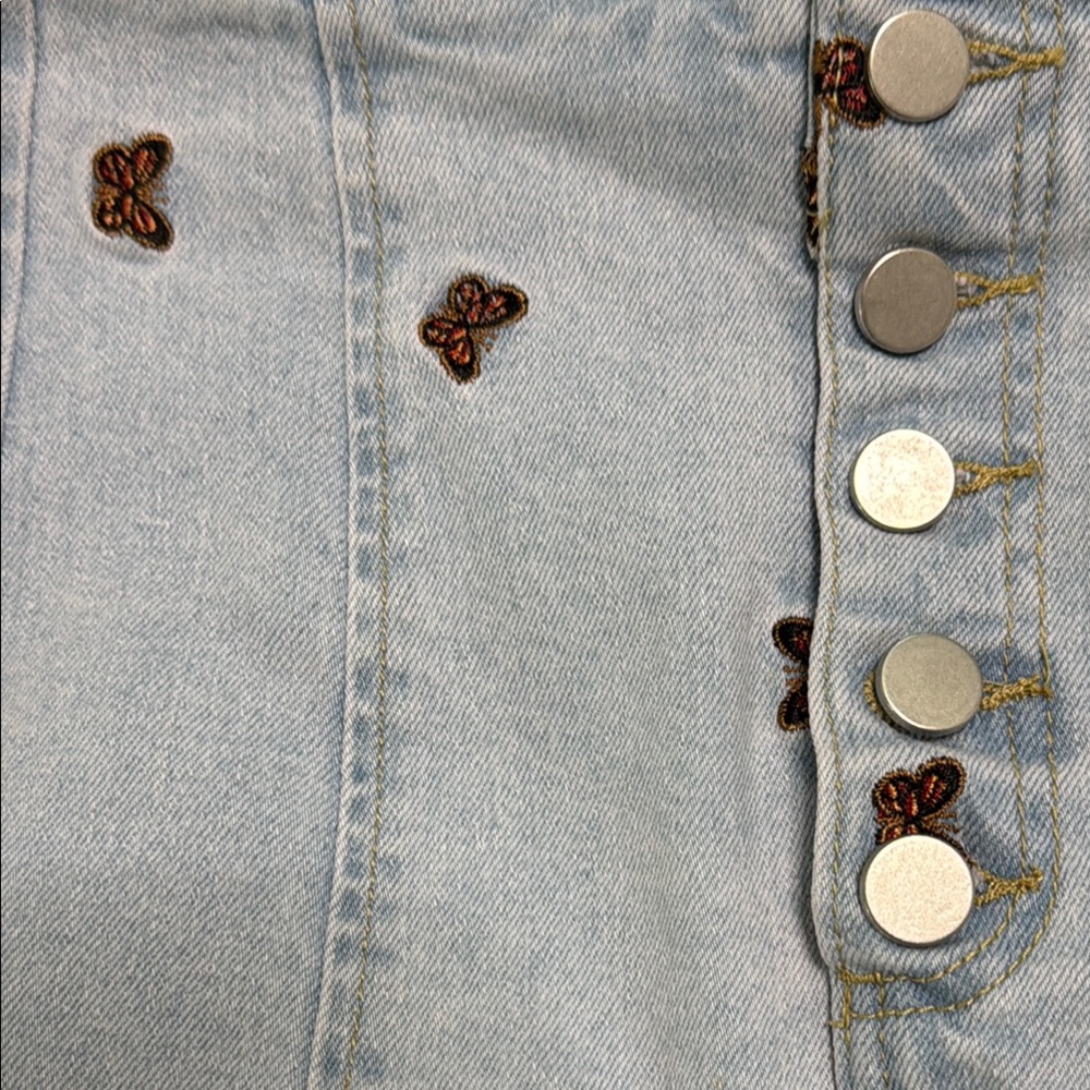 💙 Tinseltown Blue Mini Pencil Skirt – Chic Fitted Skirt | Casual Cute Everyday - Picture 4 of 6